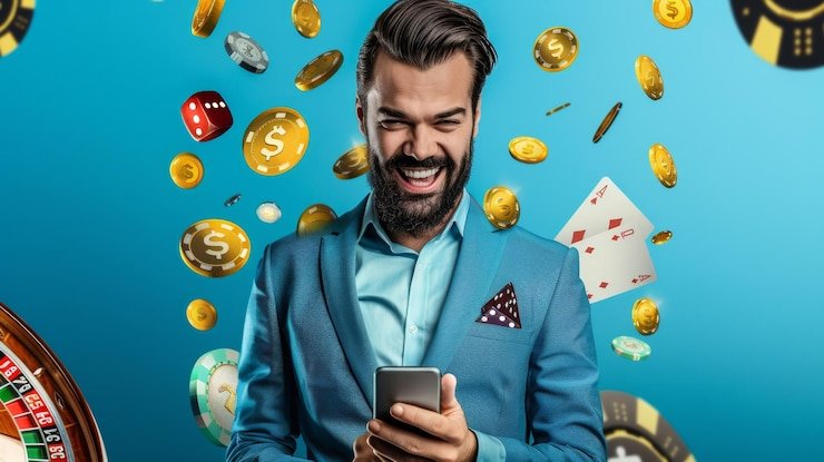 Pengguna Indonesia melakukan deposit via QRIS di platform rp500 menggunakan smartphone